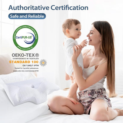 The Original - Ergonomic Contour Deep Relief Butterfly Pillow